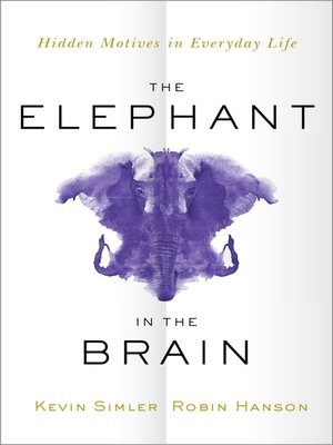 cover image of The Elephant in the Brain